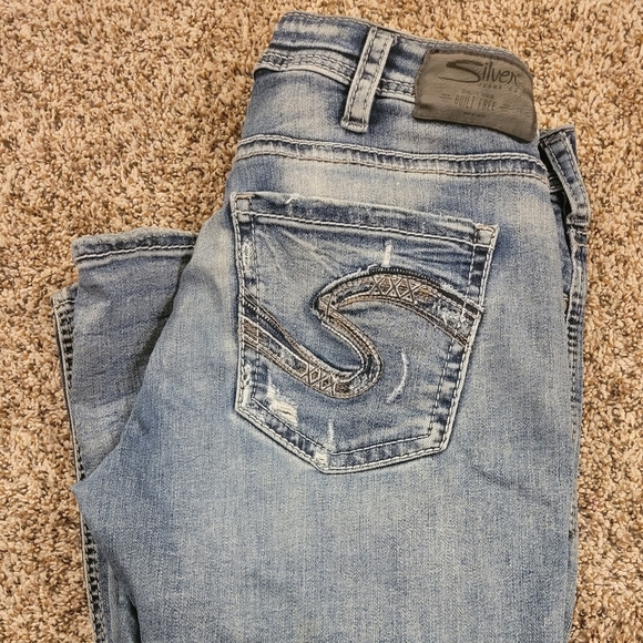 Silver Suki Jeans - Picture 2 of 3